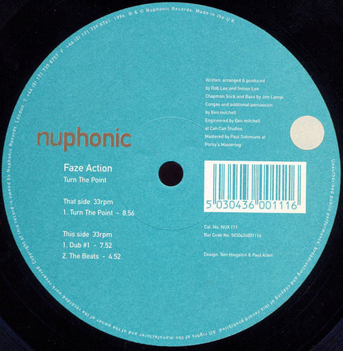 Faze Action - Turn The Point (12")