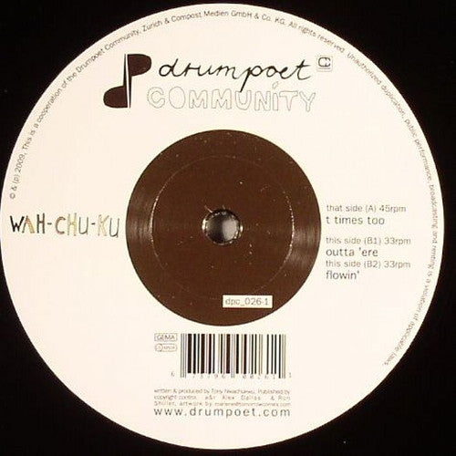 Wah-Chu-Ku - T Times Too (12")