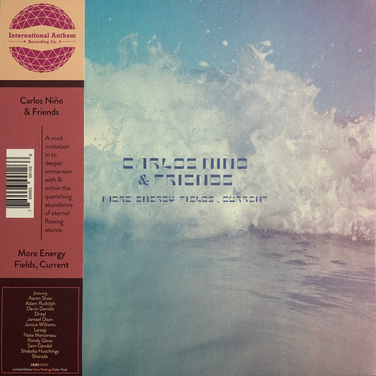 Carlos Niño & Friends : More Energy Fields, Current (LP, Album, Ltd, Ora)