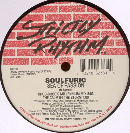 Soulfuric - Sea Of Passion (12")