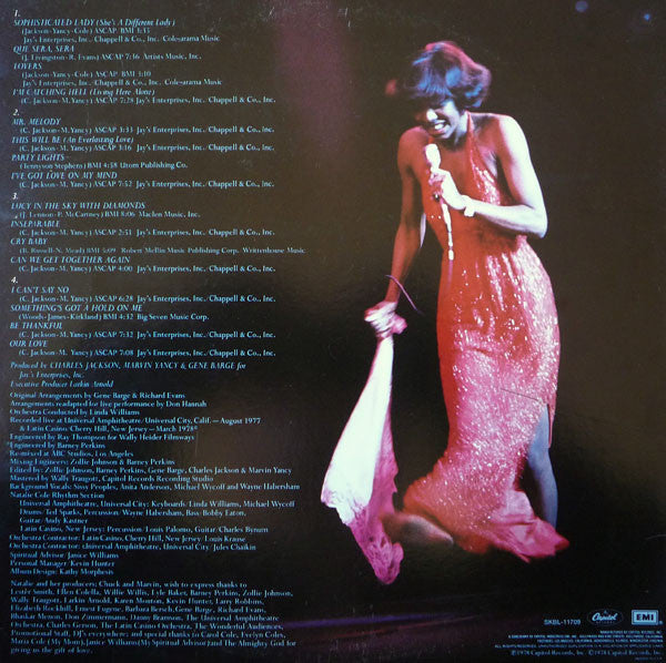 Natalie Cole - Natalie ... Live! (2xLP)