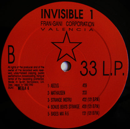 Interfront - Invisible 1 (12", Ltd)