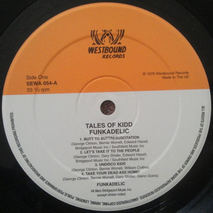 Funkadelic : Tales Of Kidd Funkadelic (LP, Album, RE, RM, Gat)