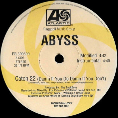Abyss* : Catch 22 (Damn If You Do Damn If You Don't) (12", Single, Promo)