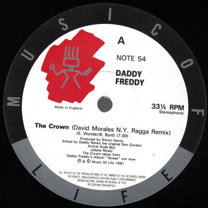 Daddy Freddy : The Crown (12")