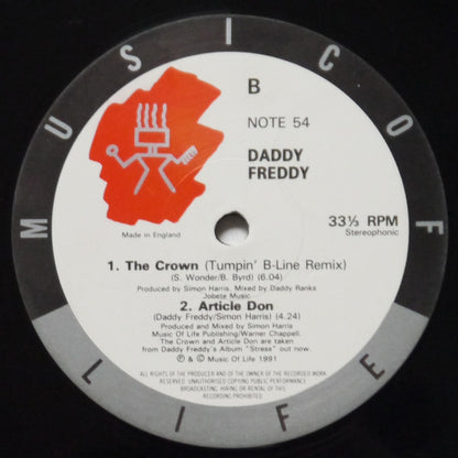 Daddy Freddy : The Crown (12")