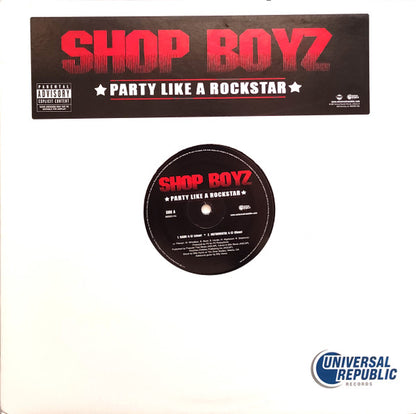 Shop Boyz : Party Like A Rockstar (12", Promo)