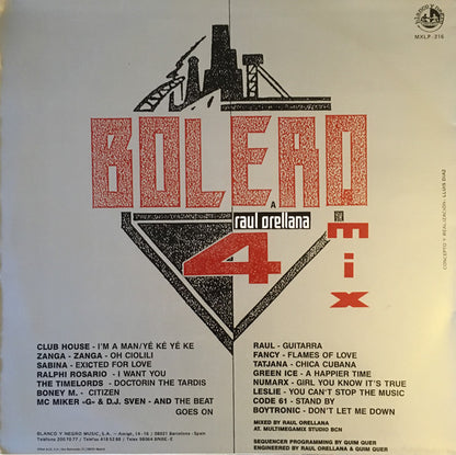 Various - Bolero Mix 4 (LP, Comp, P/Mixed)