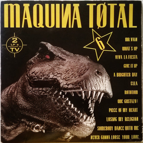 Various : Máquina Total 6 (2xLP, Comp, P/Mixed)