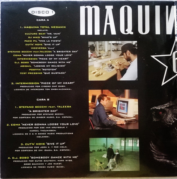 Various : Máquina Total 6 (2xLP, Comp, P/Mixed)