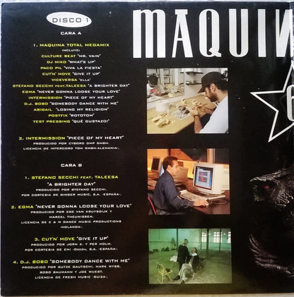 Various : Máquina Total 6 (2xLP, Comp, P/Mixed)