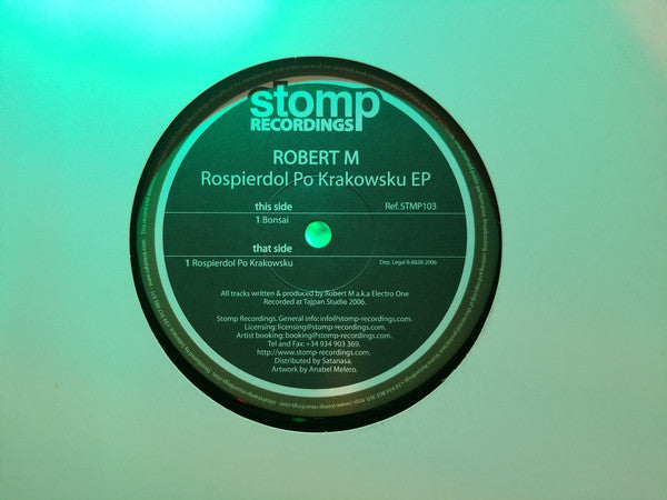 Robert M : Rospierdol Po Krakowsku EP (12", EP)