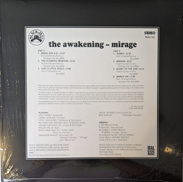 The Awakening (4) : Mirage (LP, Album, RE, RM)