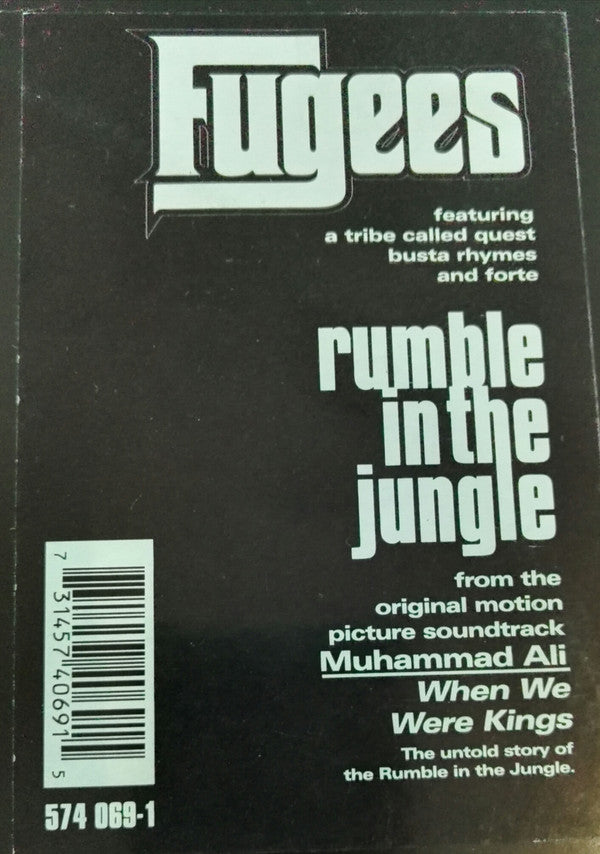 Fugees Featuring A Tribe Called Quest, Busta Rhymes And John Forte : Rumble In The Jungle (12", Promo, Bla)