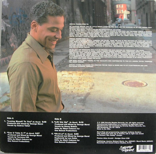 George Morel : The EP (12", EP)
