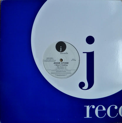 Angie Stone : I Wasn't Kidding (12", Promo)