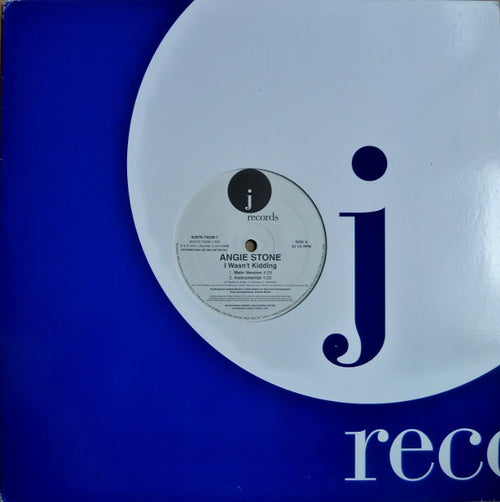 Angie Stone : I Wasn't Kidding (12", Promo)