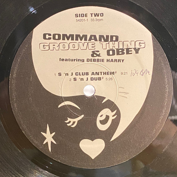 Groove Thing Featuring Debbie Harry* : Command & Obey (12")