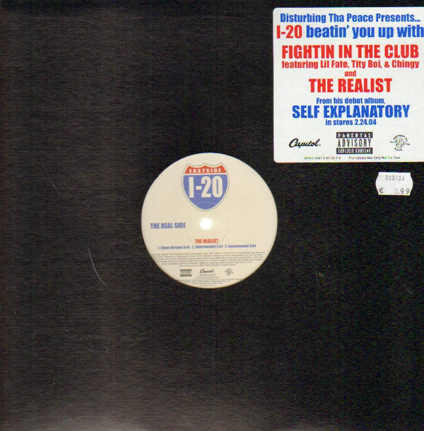 I-20 - Fightin In The Club (12", Promo)
