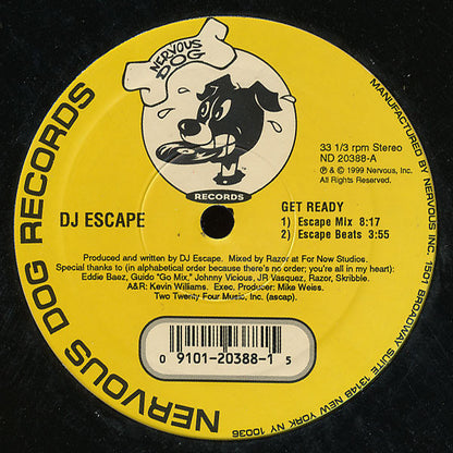 DJ Escape : Get Ready (12")