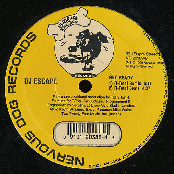 DJ Escape : Get Ready (12")