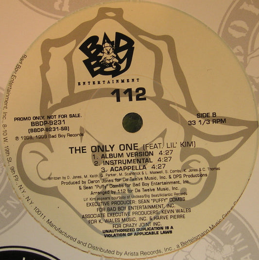 112 - Love You Like I Did (12", Single, Promo)