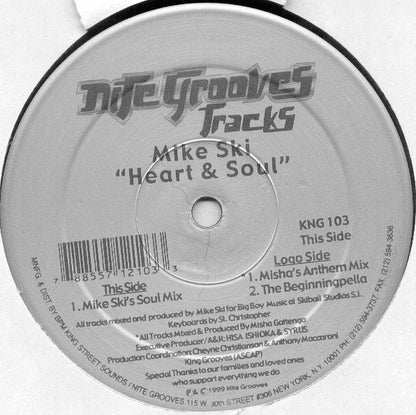 Mike Ski - Heart & Soul (12")