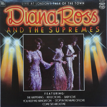 The Supremes : Live At London's Talk Of The Town (LP, Album, RE)