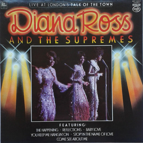 The Supremes : Live At London's Talk Of The Town (LP, Album, RE)