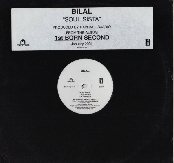 Bilal - Soul Sista (12", Promo)