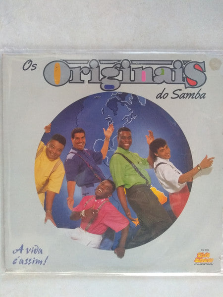 Os Originais Do Samba - A Vida é Assim (LP, Album)