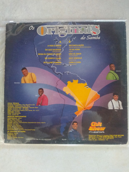 Os Originais Do Samba - A Vida é Assim (LP, Album)