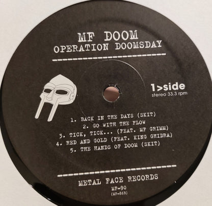MF Doom : Operation: Doomsday (2xLP, Album, M/Print, RE, RM)