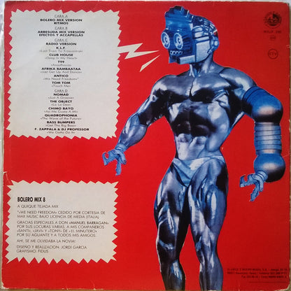 Various : Bolero Mix 8 (2xLP, Comp, P/Mixed, Gat)