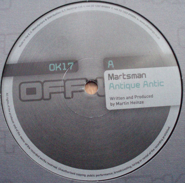 Martsman / Raiden & Khanage - Antique Antic / King Stays King (12")