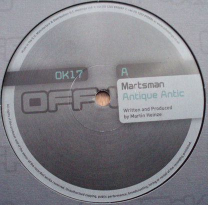 Martsman / Raiden & Khanage - Antique Antic / King Stays King (12")