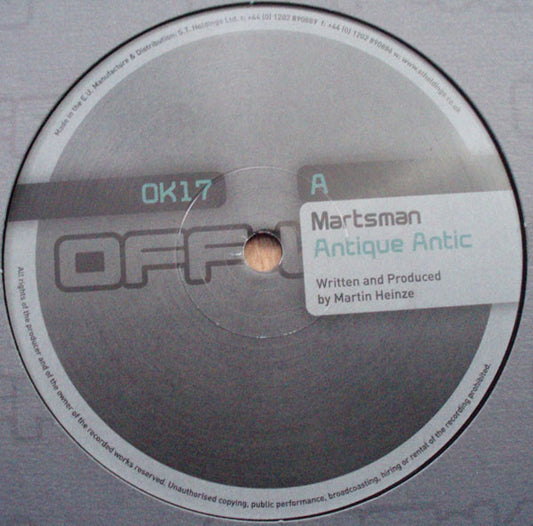 Martsman / Raiden & Khanage - Antique Antic / King Stays King (12")