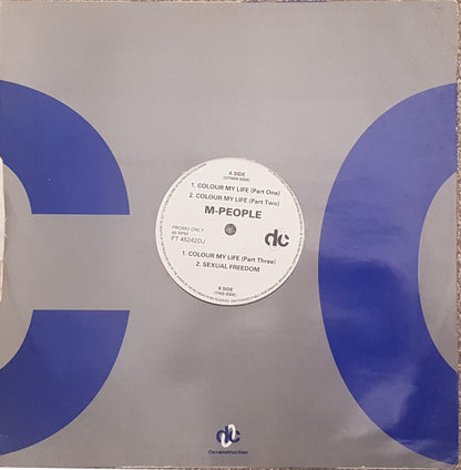 M People : Colour My Life (12", Promo)