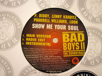 P. Diddy / Lenny Kravitz / Pharrell Williams / Loon / Snoop Dogg - Show Me Your Soul / Gangsta Sh*t (12", Promo)