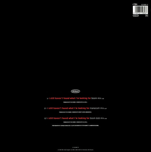 The Chimes - I Still Haven't Found What I'm Looking For (12", Maxi)