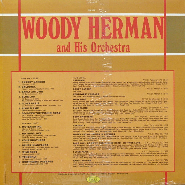 Woody Herman And His Orchestra : Woody Herman And His Orchestra (LP, Album)