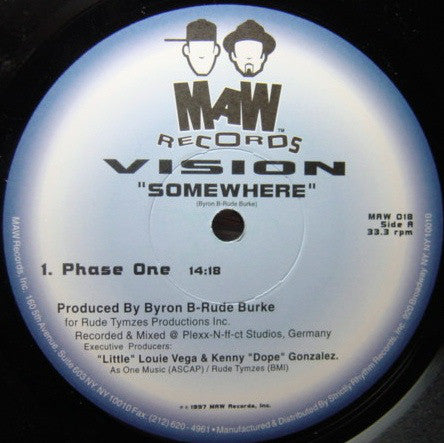Vision (20) : Somewhere (12")