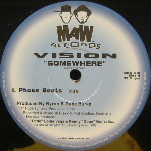 Vision (20) : Somewhere (12")