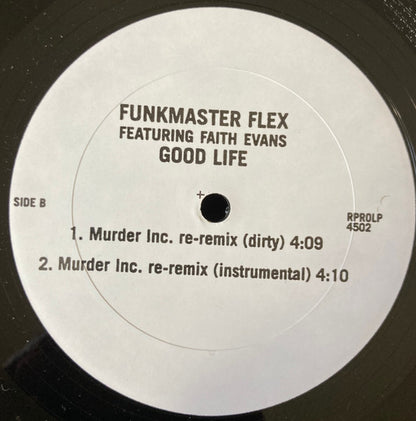 Funkmaster Flex Featuring Faith Evans - Good Life (12")