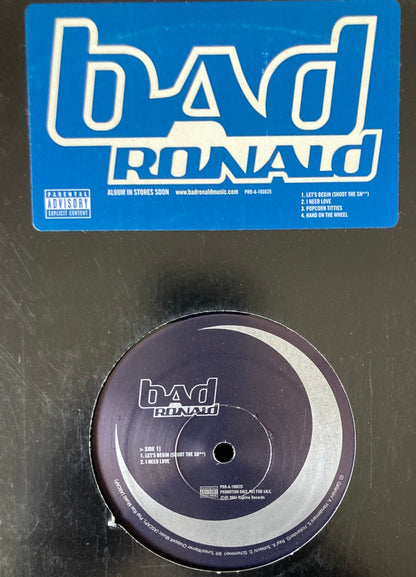 Bad Ronald : Let's Begin (Shoot The Sh**) (12", Promo)