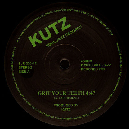 Kutz (3) : Grit Your Teeth / Par-Ti (12")