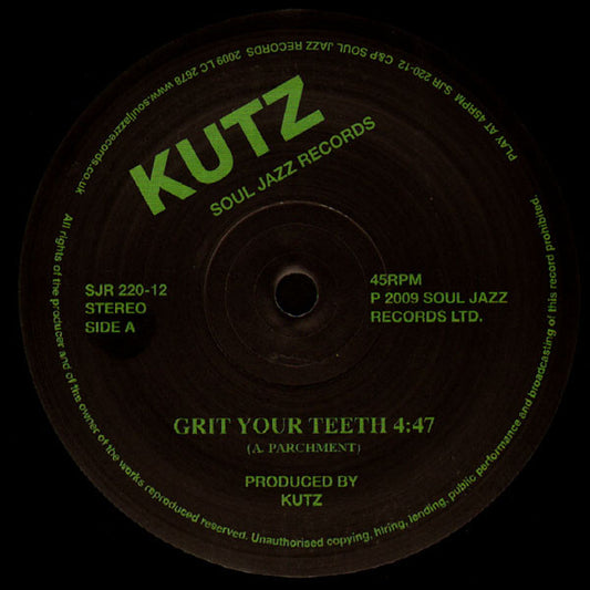 Kutz (3) : Grit Your Teeth / Par-Ti (12")