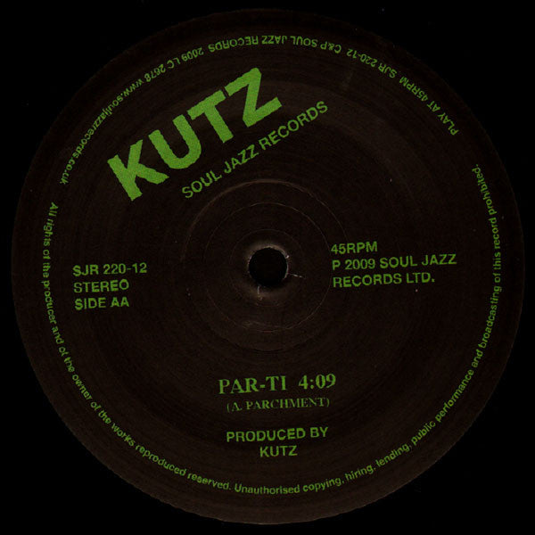 Kutz (3) : Grit Your Teeth / Par-Ti (12")