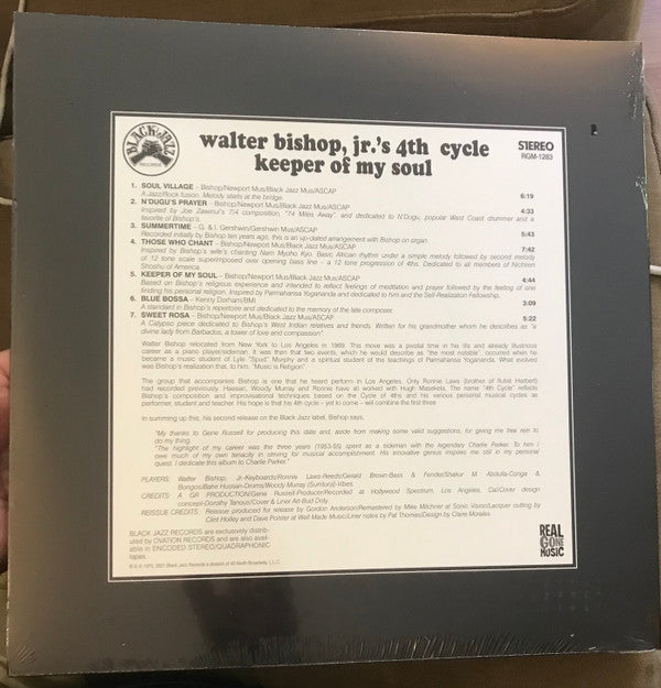 Walter Bishop, Jr.'s 4th Cycle : Keeper Of My Soul (LP, Album, Ltd, RE, Cle)