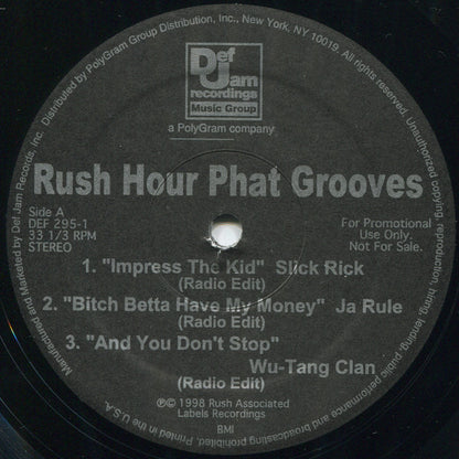 Various : Rush Hour Phat Grooves (12", Promo, Smplr)